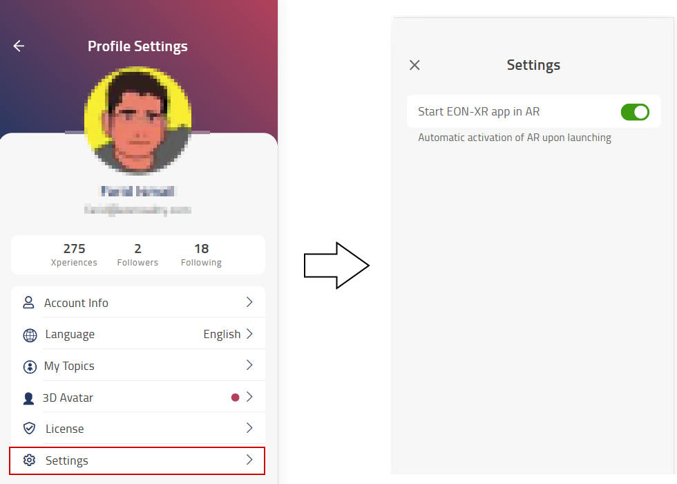 startup settings